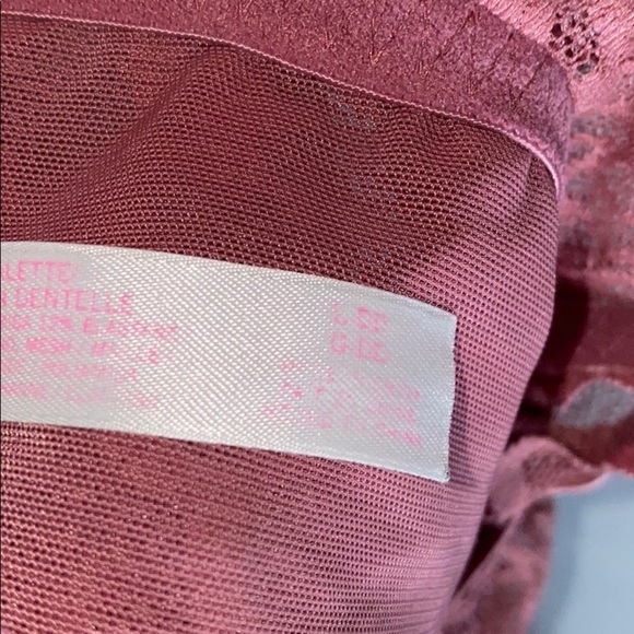 VS Pink Lace High Neck Push-up Bralette - Picture 7 of 7